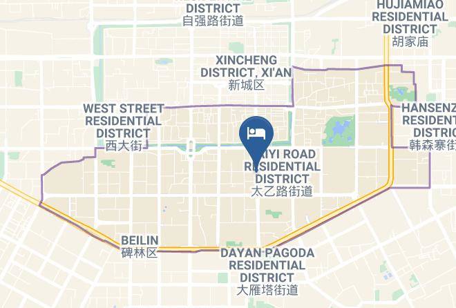 Xi An - Qiulin Hotel Maps