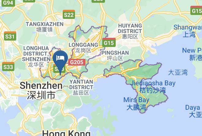 Shenzhen - Qiushuishan Grand Hotel Maps