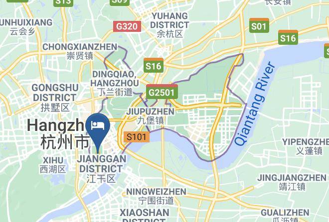Hangzhou - Qiuyun Hotel Maps
