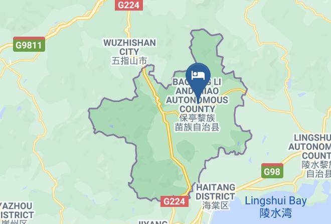 Baoting Lizu Miaozu Aut County - Qixian Riverside Maps