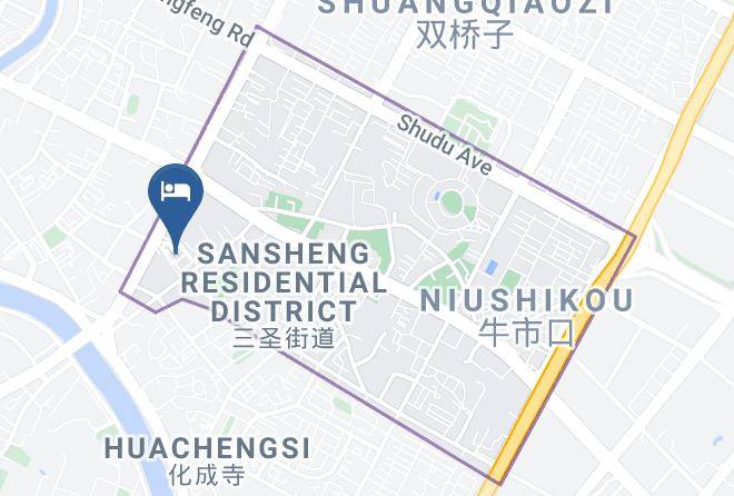 Chengdu - Qixin Hotel Maps