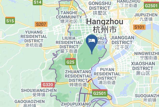 Hangzhou - Qixu Hotel Maps