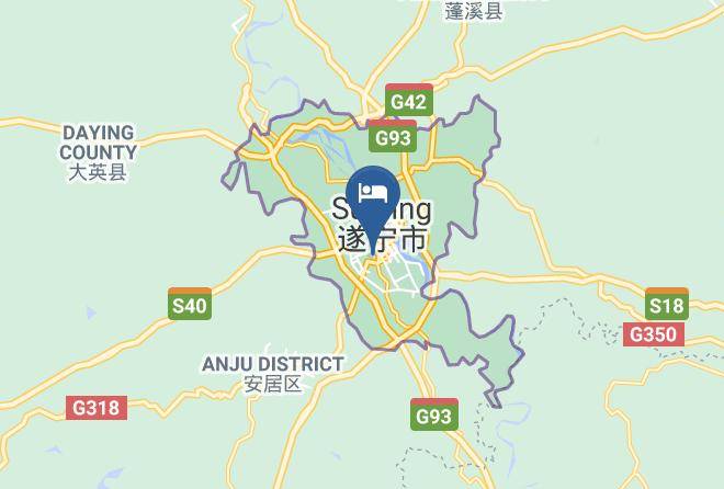 Suining - Qiyue Hotel Maps