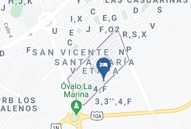 Qollana Suite Hotel Map