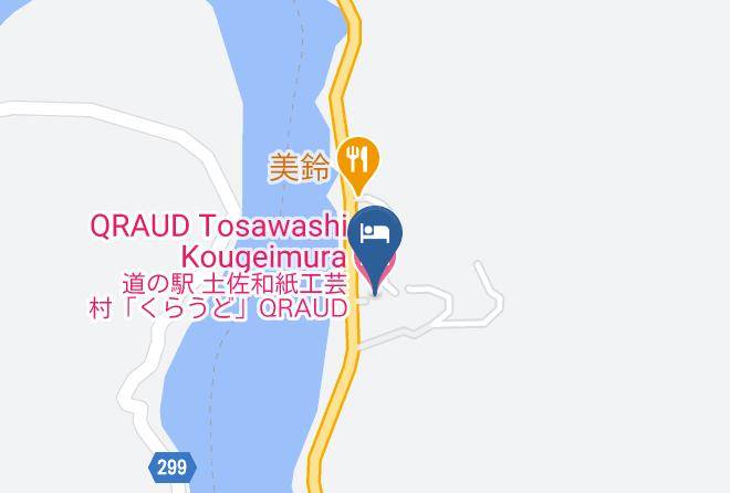 Ino Townagawa District - Qraud Tosawashi Kougeimura Hotel Maps