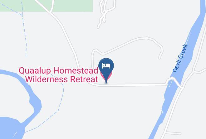 Jerramungup - Quaalup Homestead Wilderness Retreat Maps