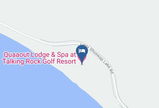 Columbia Shuswap - Quaaout Lodge & Spa At Talking Rock Golf Resort Maps