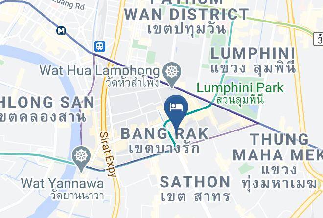 Quad Suites Silom Map