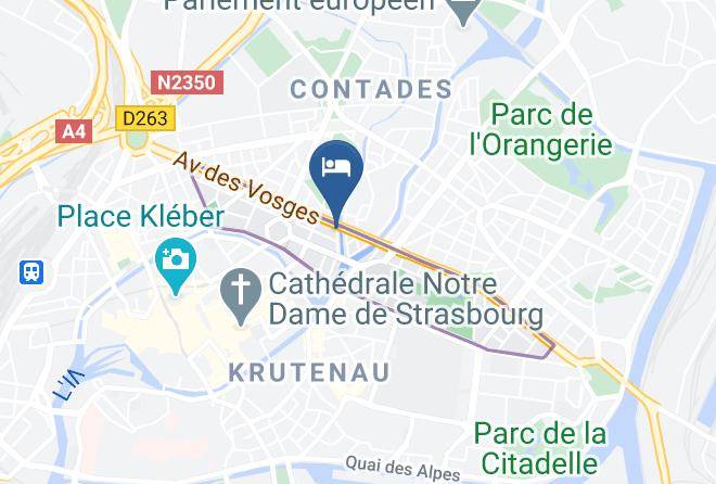 Bas Rhin - Quai Koch Maps