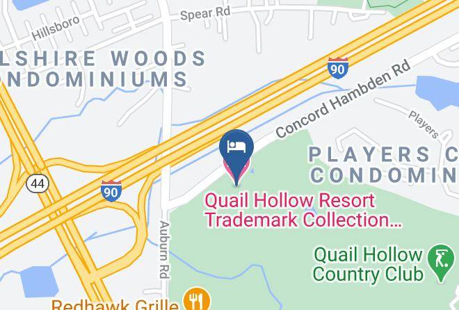 Lake - Quail Hollow Resort Trademark Collection By Wyndham Maps