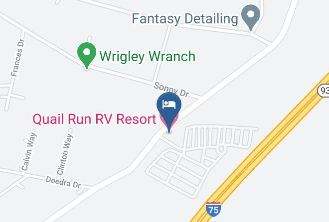 Pasco - Quail Run Rv Resort Maps