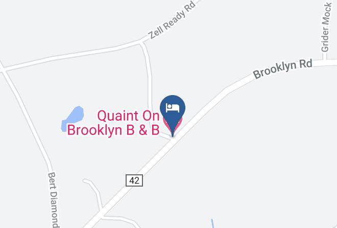 Covington - Quaint On Brooklyn B & B Maps