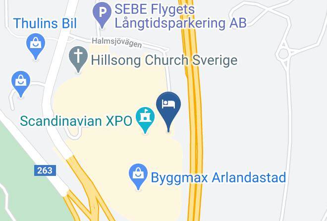 Quality Hotel Arlanda Xpo Map