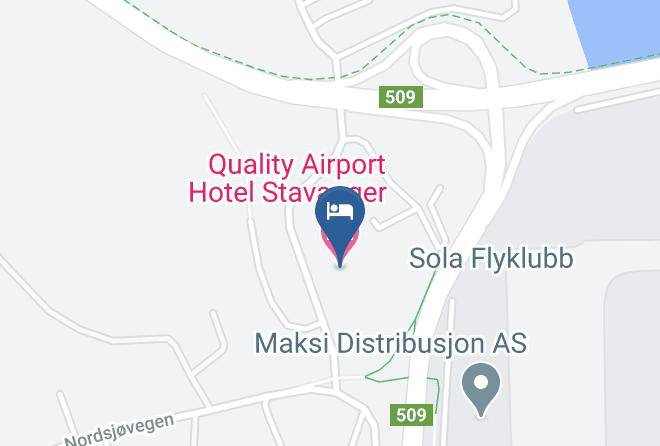 Sola - Quality Airport Hotel Stavanger Maps