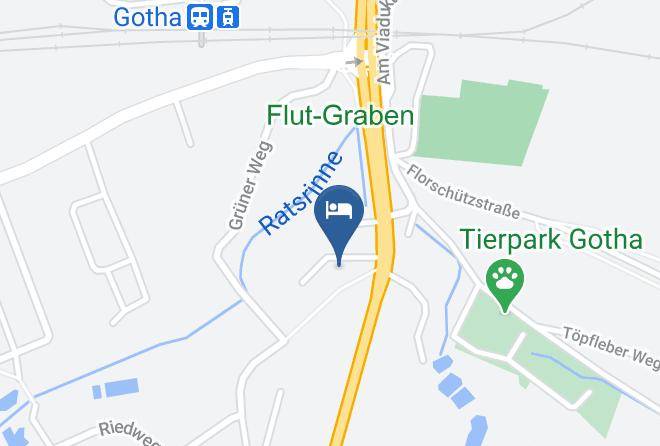 Gotha - Hotel Am Tierpark Gotha Maps