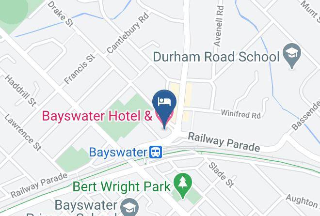 Bayswater - Bayswater Hotel & Motel Maps