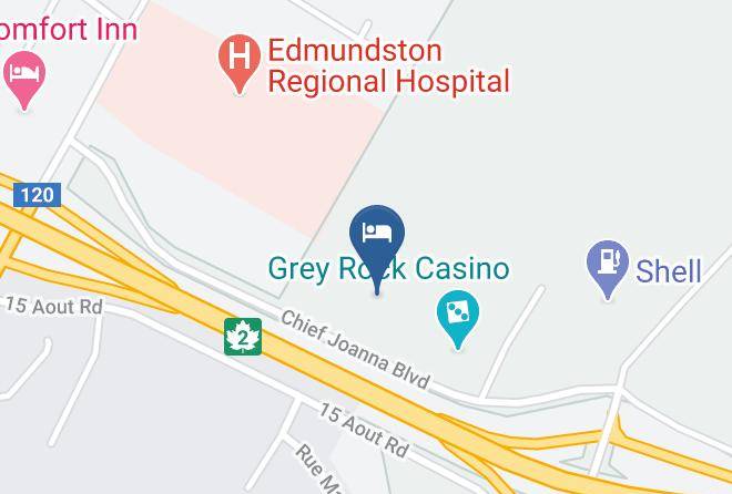 Madawaska - Quality Hotel & Conference Centre Edmundston Maps