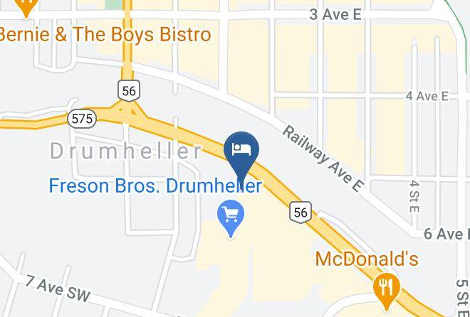 Division 5 - Quality Hotel Drumheller Maps