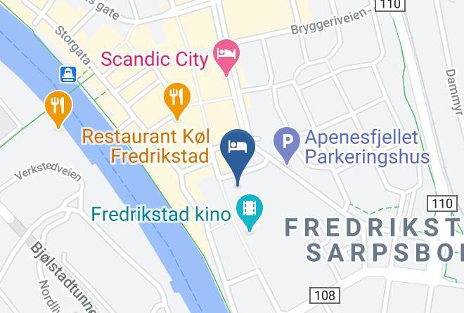 Fredrikstad - Quality Hotel Fredrikstad Maps