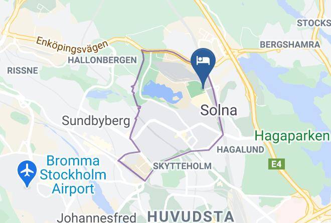 Solna - Quality Hotel Friends Maps