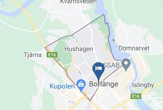 Quality Hotel Galaxen Map