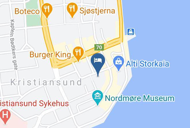 Kristiansund - Quality Hotel Grand Kristiansund Maps