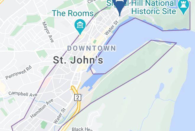 Doubletree By Hilton St Johns Harbourview Map