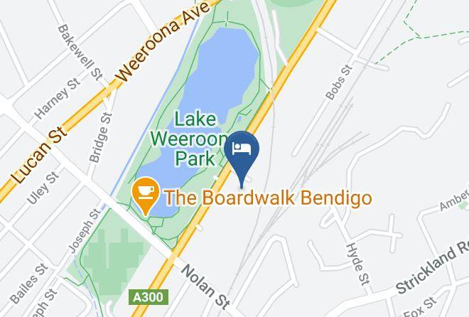 Greater Bendigo - Quality Hotel Lakeside Maps