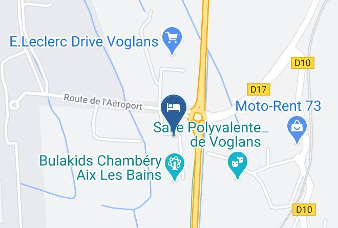 Savoie - Hotel Le Cervolan Maps