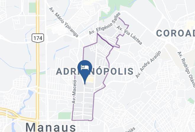 Manaus - Quality Hotel Manaus Maps