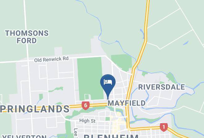 Quality Hotel Marlborough Map