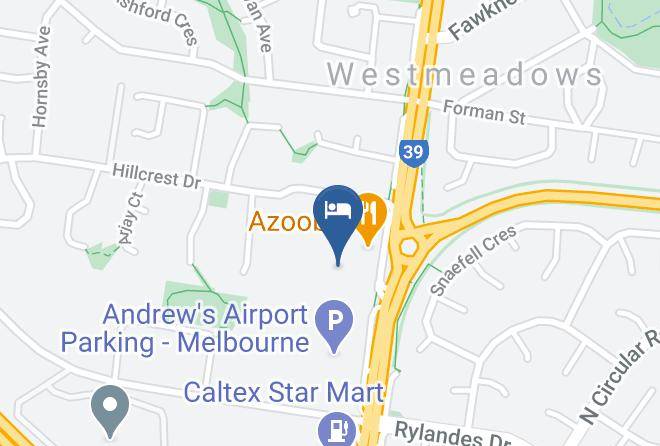 Hume - Quality Hotel Melbourne Airport Maps