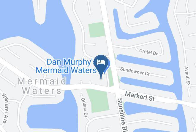 Gold Coast - Mermaid Waters Hotel By Nightcap Plus Maps