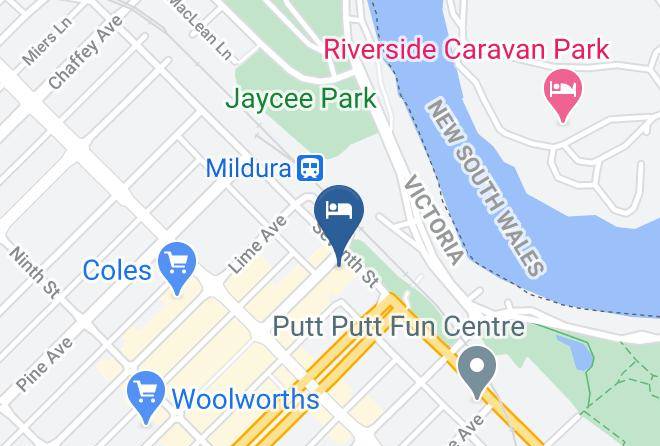 Mildura - Quality Hotel Mildura Grand Maps