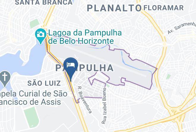 Belo Horizonte - Quality Hotel Pampulha Maps