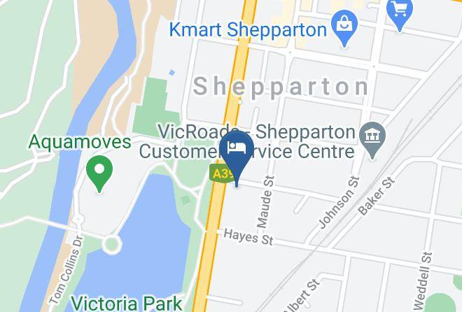 Greater Shepparton - Quality Hotel Parklake Shepparton Maps