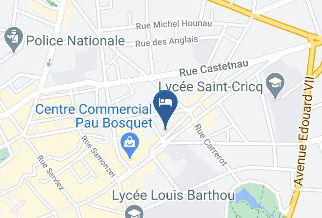 Pyrenees Atlantiques - Quality Hotel Pau Centre Bosquet Maps