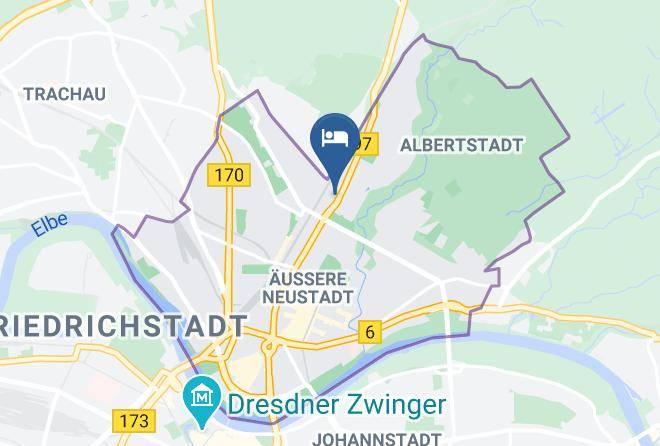 Dresden - MightyTwice Hotel Dresden Maps