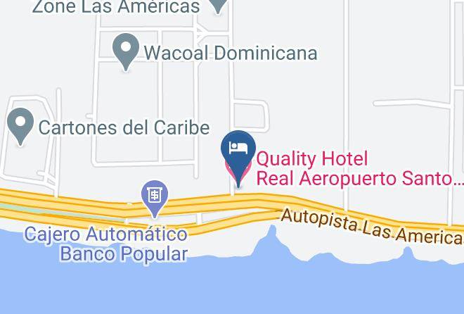Santo Domingo Este - Quality Hotel Real Aeropuerto Santo Domingo Maps