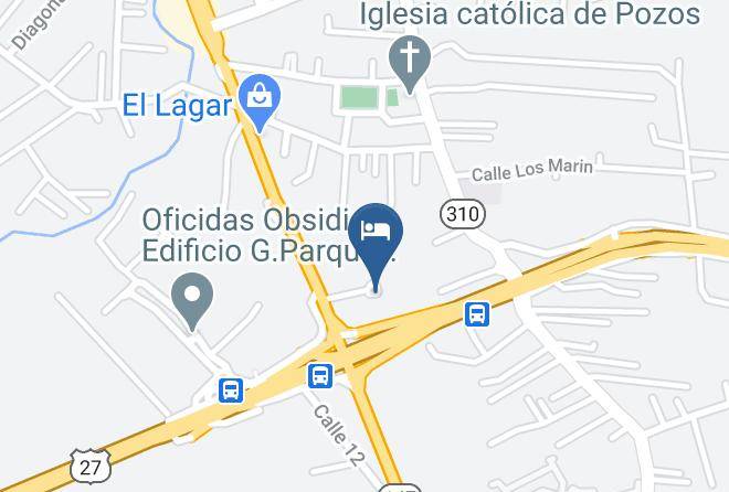 Santa Ana - Quality Hotel Real San Jose Maps