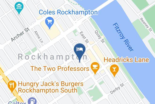 Rockhampton - Quality Hotel Regent Rockhampton Maps