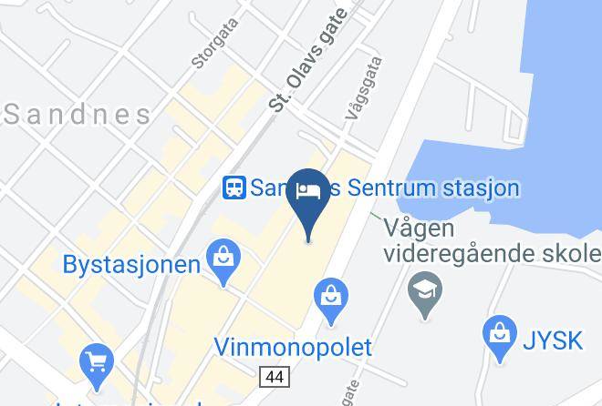 Sandnes - Quality Hotel Residence Maps