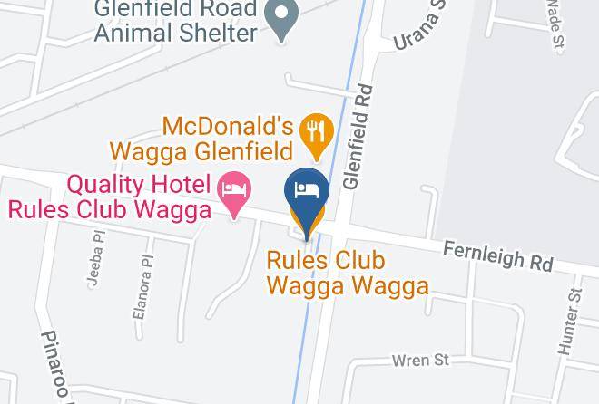 Wagga Wagga - Rules Club Wagga Wagga Maps