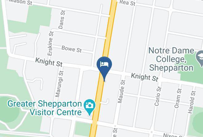 Greater Shepparton - Sherbourne Terrace Hotel Maps