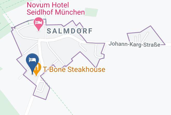 Munich District - Quality Hotel & Suites Muenchen Messe Maps
