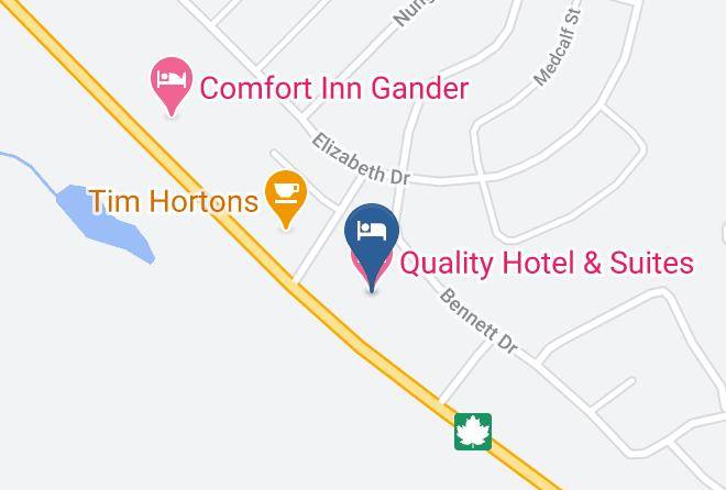 Division 6 - Quality Hotel & Suites Gander Maps