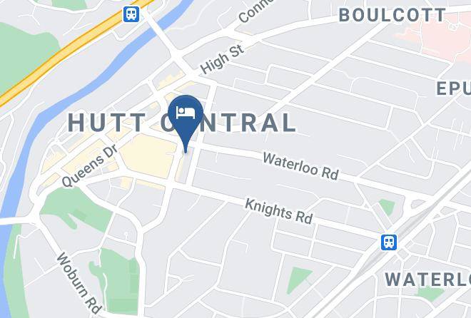 Lower Hutt - Quality Hotel The Angus Maps