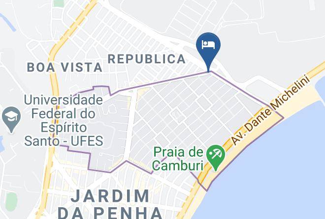 Quality Hotel Aeroporto Vitoria Map