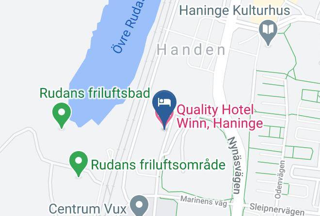Haninge - Quality Hotel Winn Haninge Maps