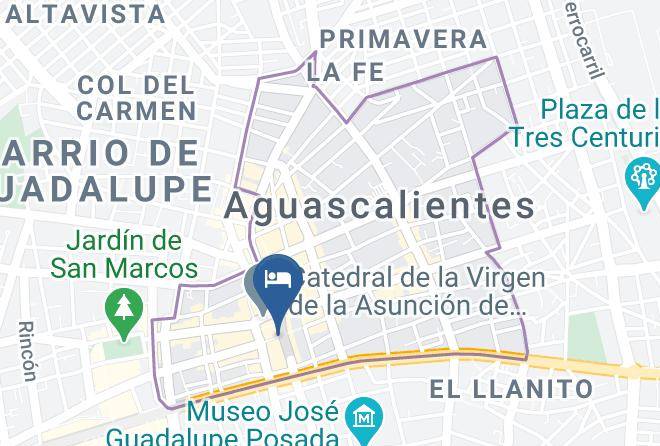 Aguascalientes Aguascalientes City Center - Quality Inn Aguascalientes Maps
